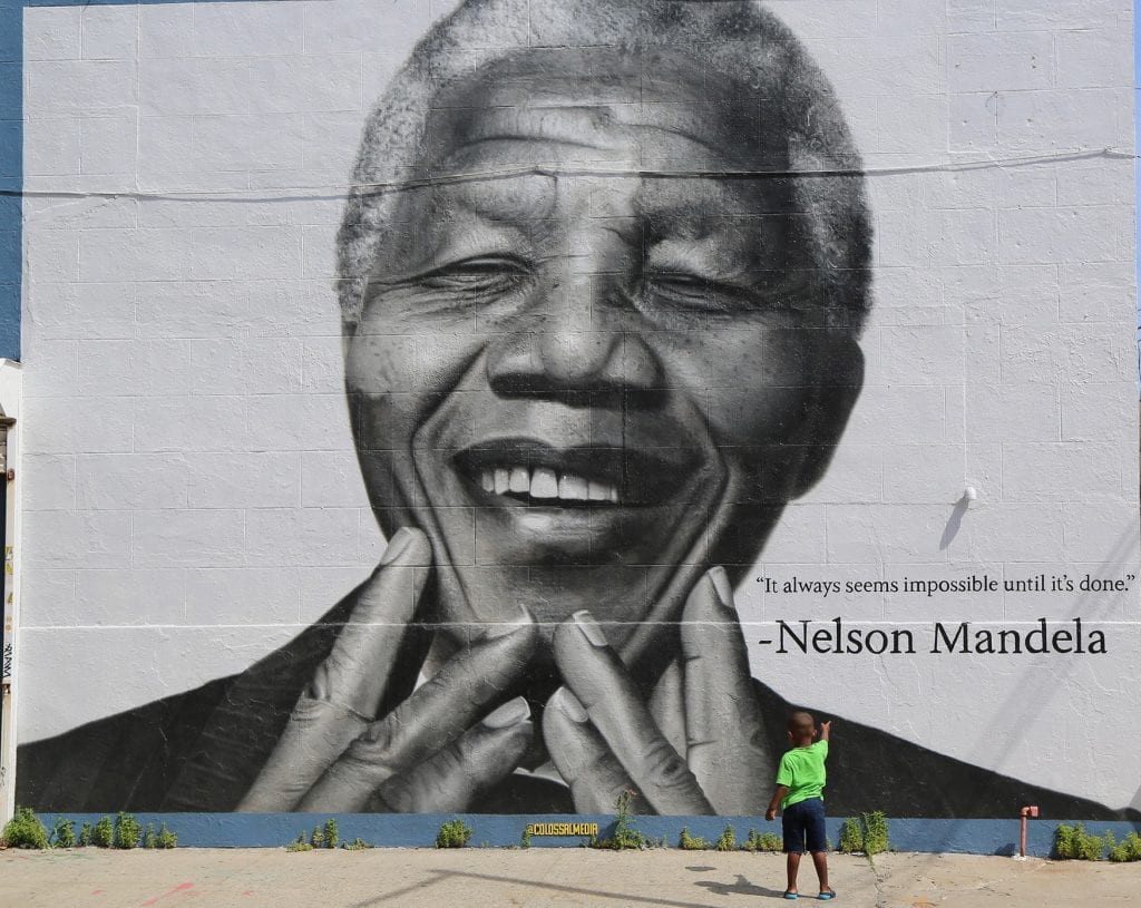 Afbeelding van Nelson Mandela 