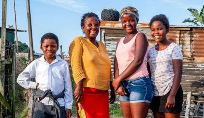 duizenden gezinnen gered met moestuin