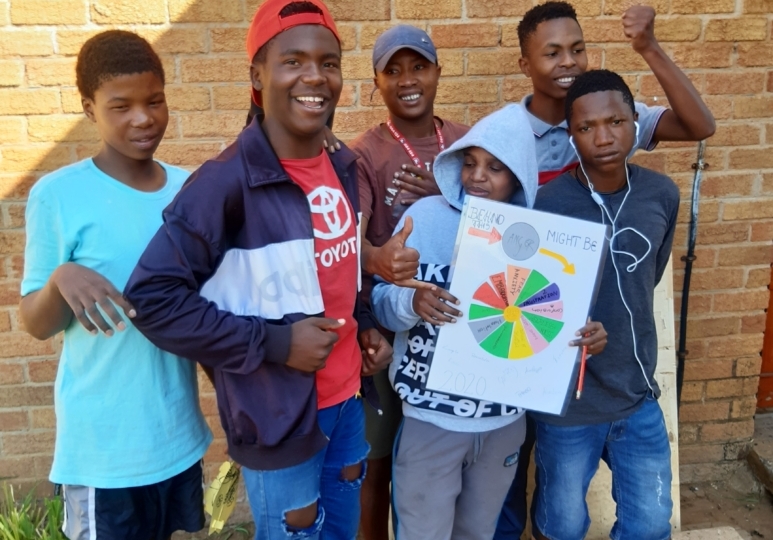 Kinderen van Kidz Care Trust