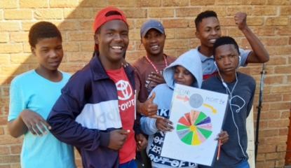 Kinderen van Kidz Care Trust